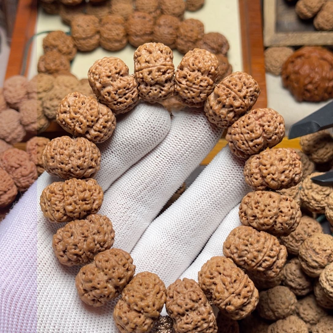 金刚菩提手串阳*古龙板王尊者超头23+