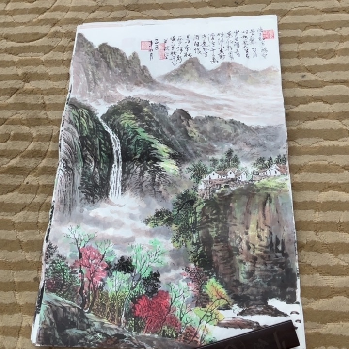 国画花鸟等多种鸟类和动物