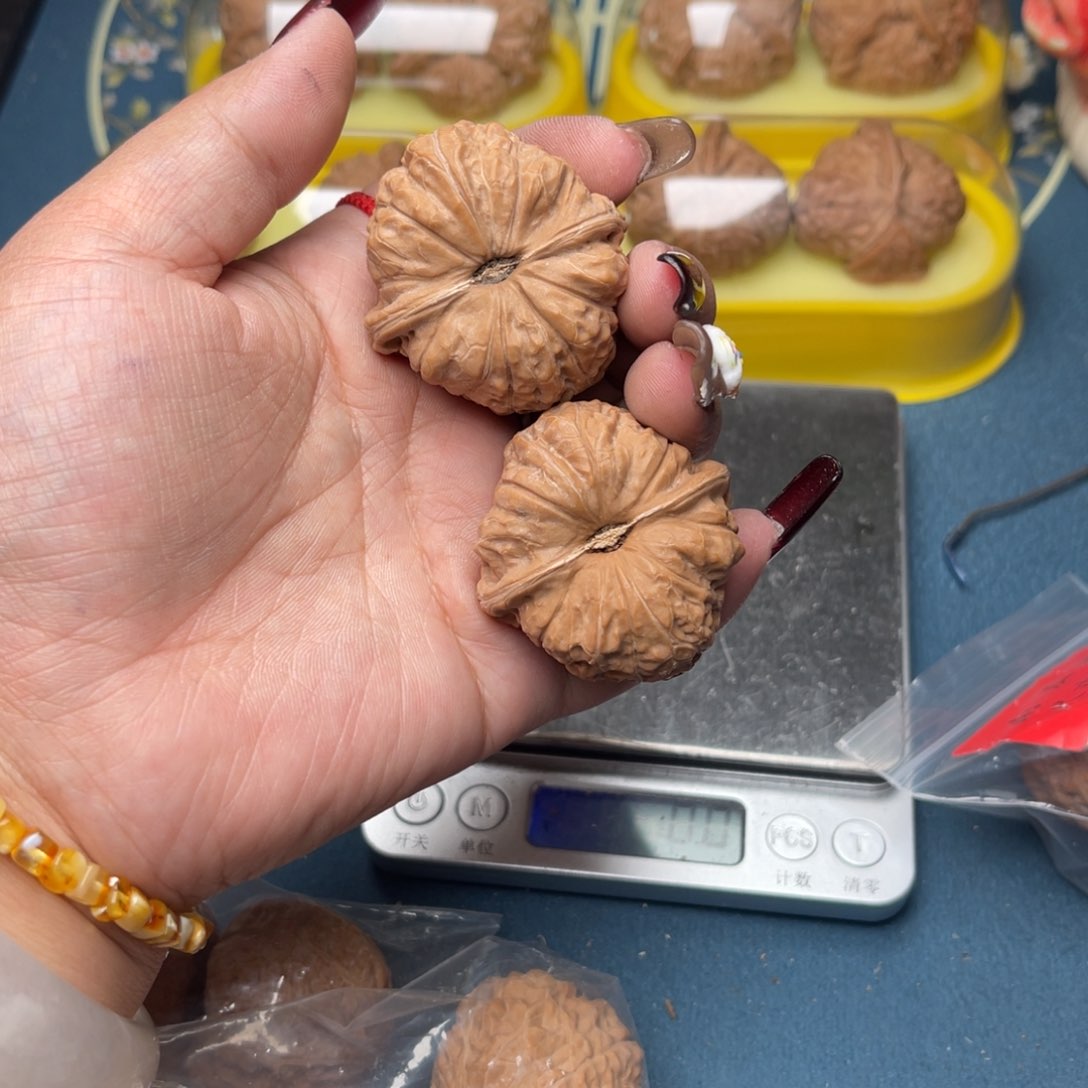 文玩核桃把件南瓜墩41
