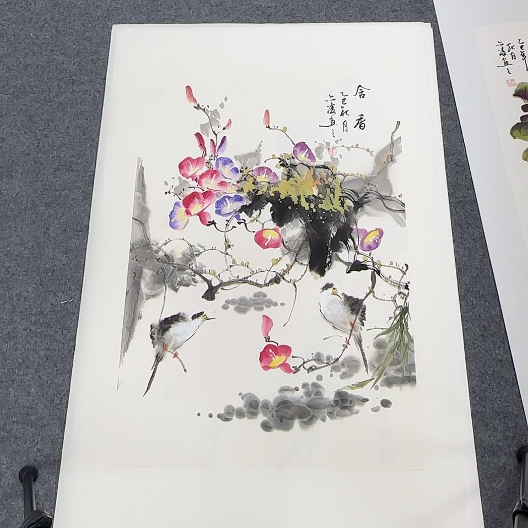 国画68*45纯手绘刘亦凌
