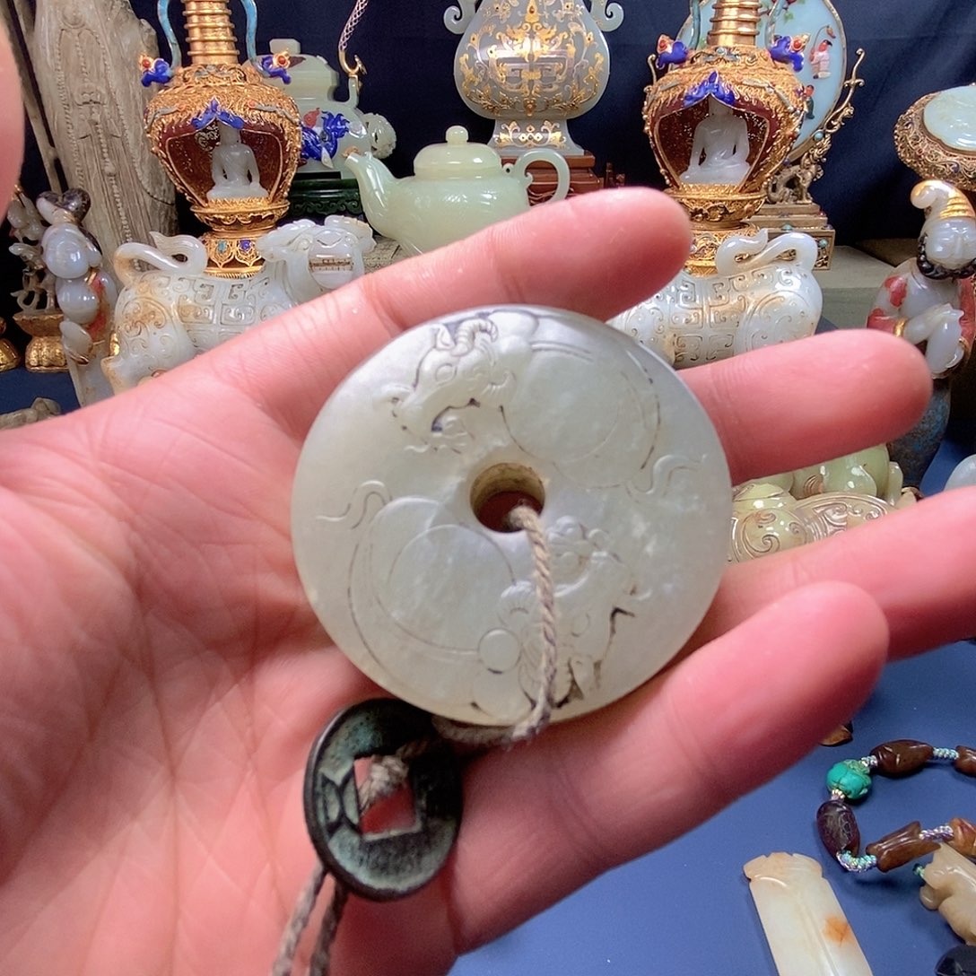 和田玉挂件未镶嵌