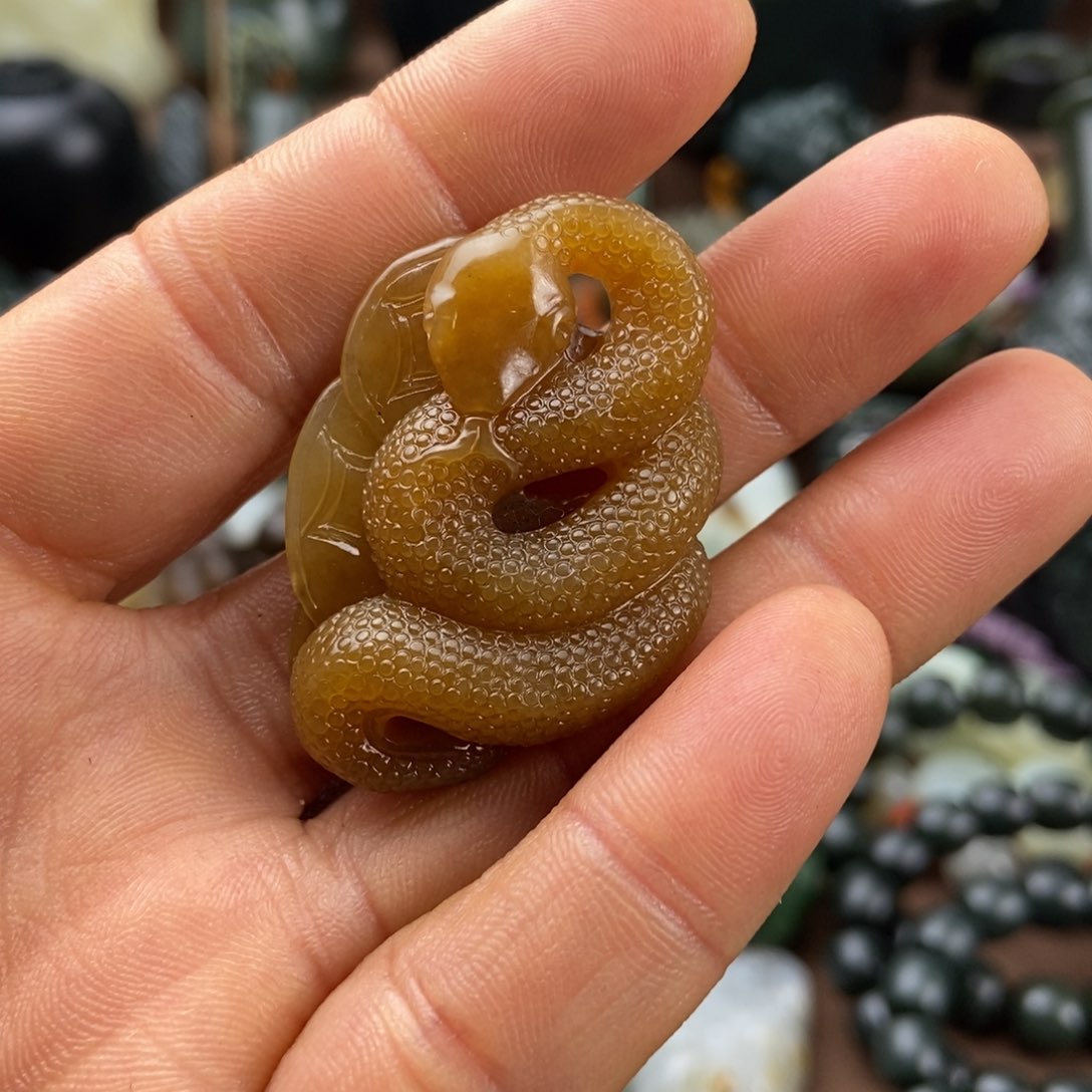 和田玉摆件未镶嵌箫*