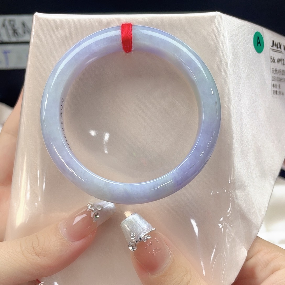 翡翠未镶嵌手镯天然缅甸A货翡翠手镯11号