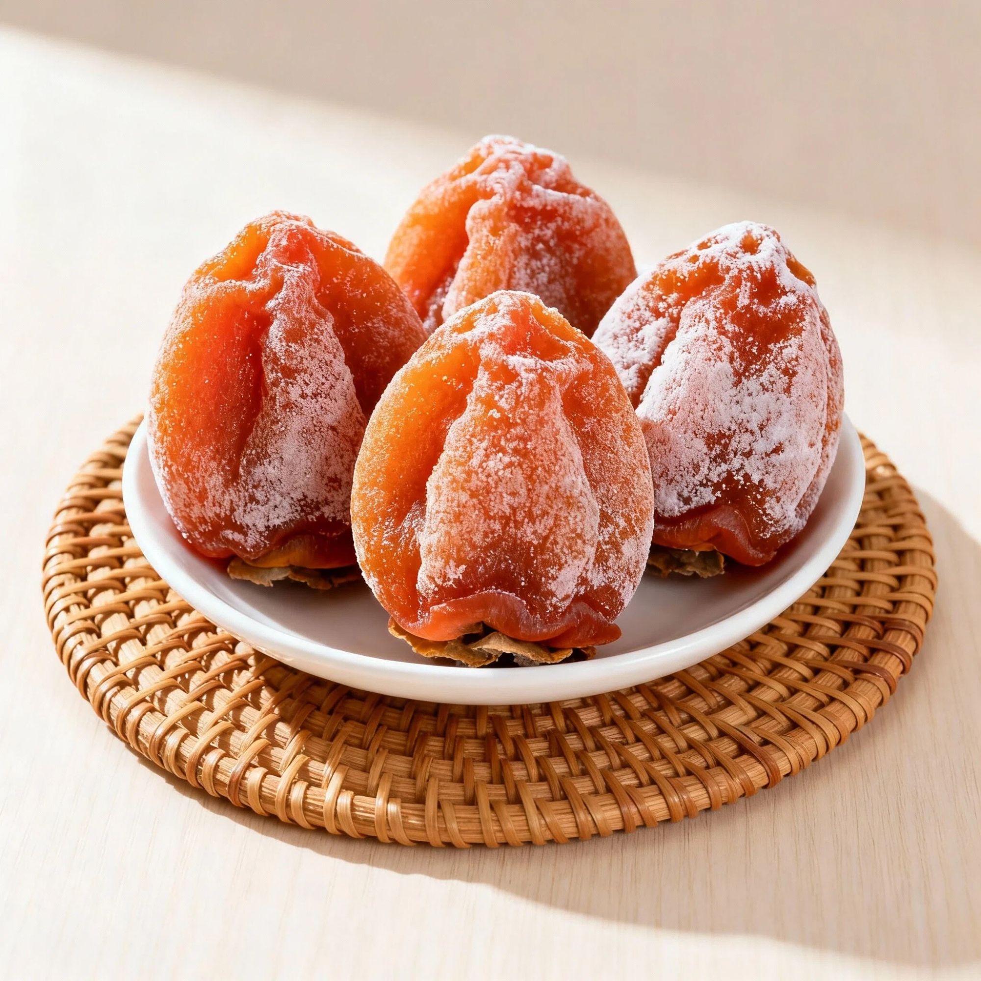  陕西富平庄里柿饼农家柿饼富平柿饼吊饼流心柿饼独立包装