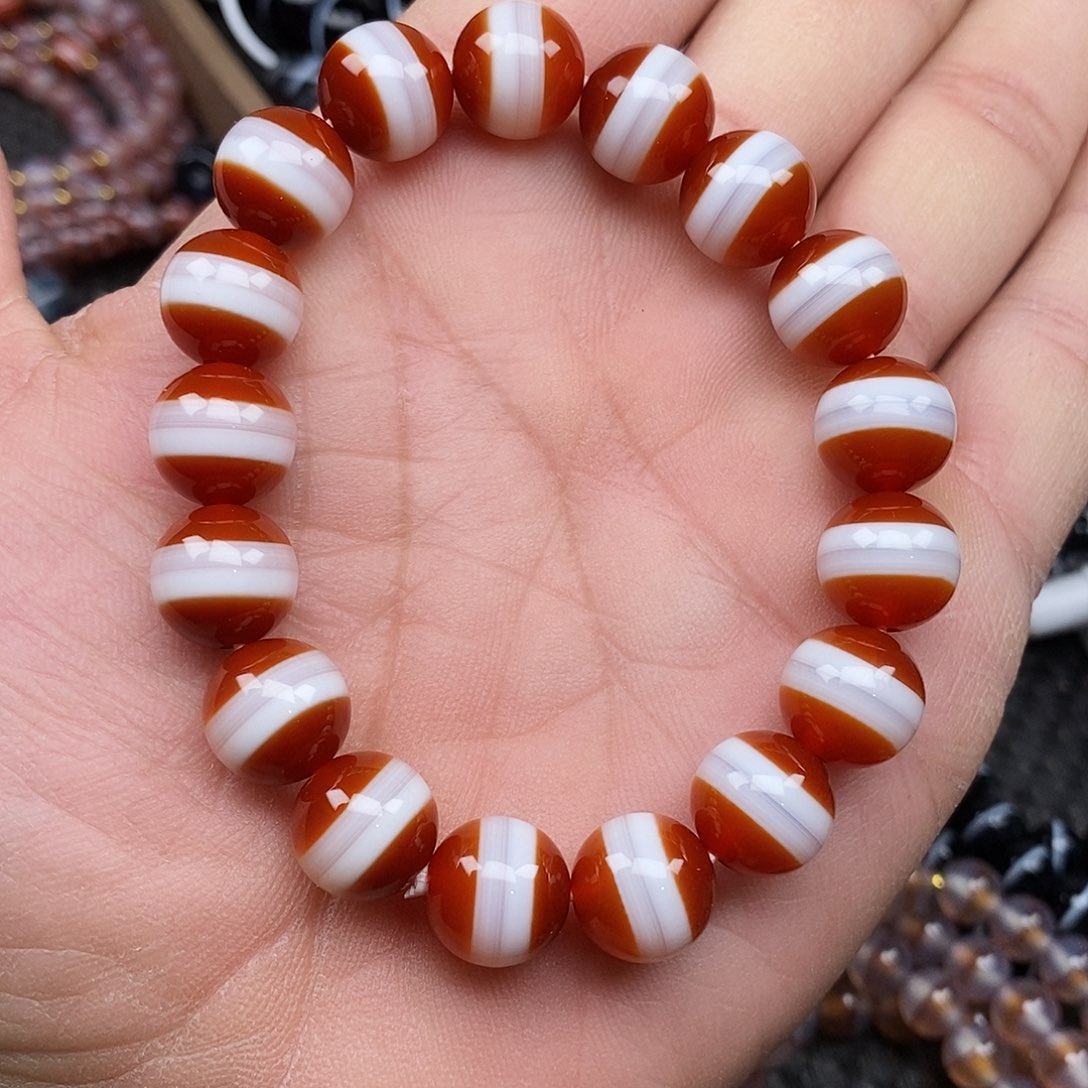 玛瑙/玉髓未镶嵌手链
