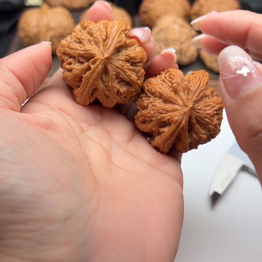 文玩核桃把件粗筋43