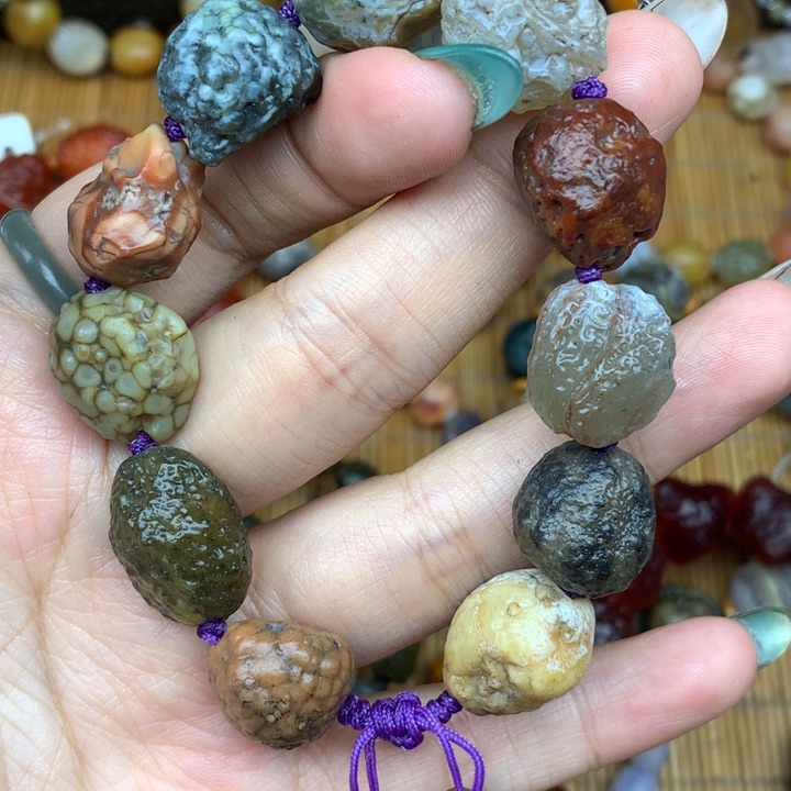 玛瑙/玉髓未镶嵌珠宝半成品