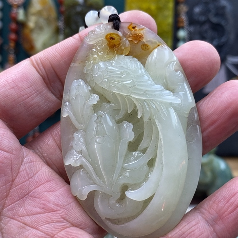 【闪购商品】未镶嵌蛇纹石玉吊坠