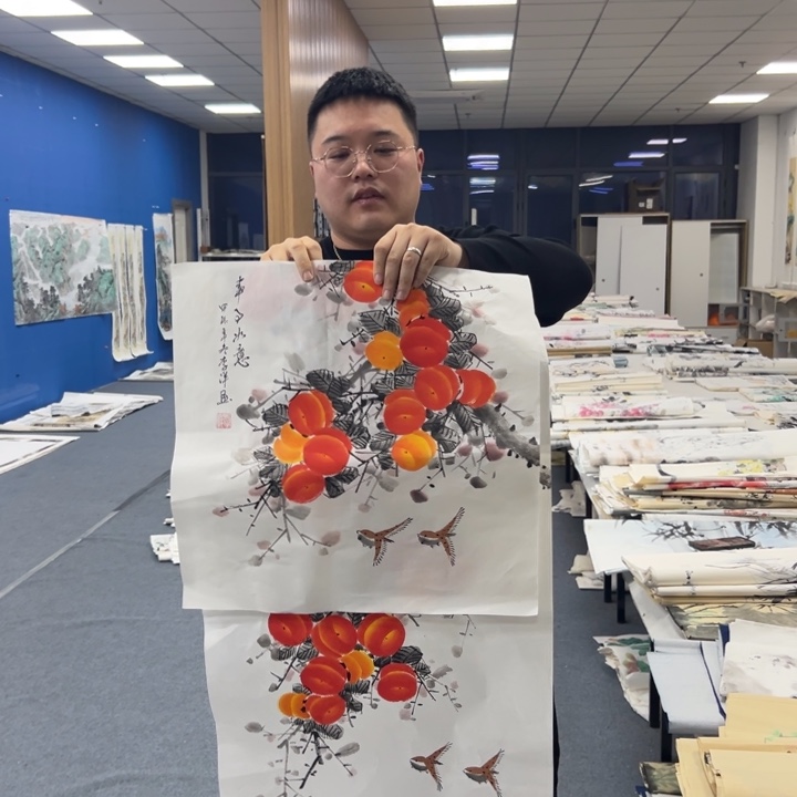 国画纯手绘字画国画宣纸