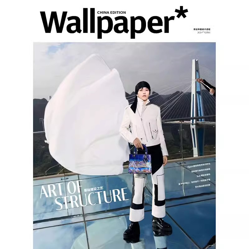卷宗Wallpaper杂志2024年12月封面刘雨昕