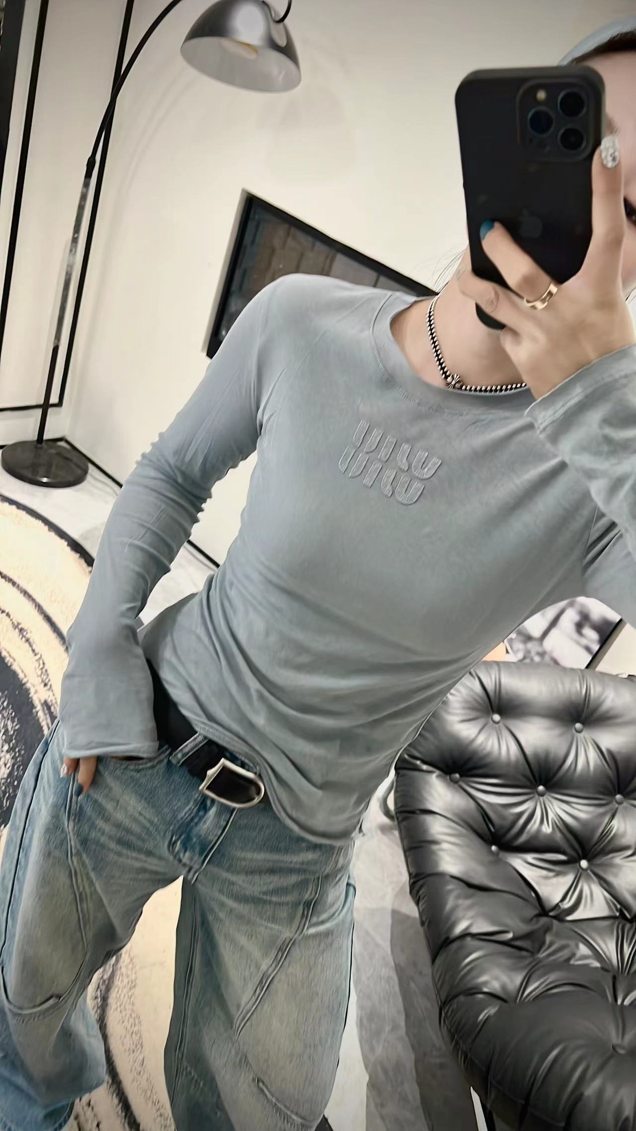 【冰依恋】清爽悦目欧韩自留打底T恤