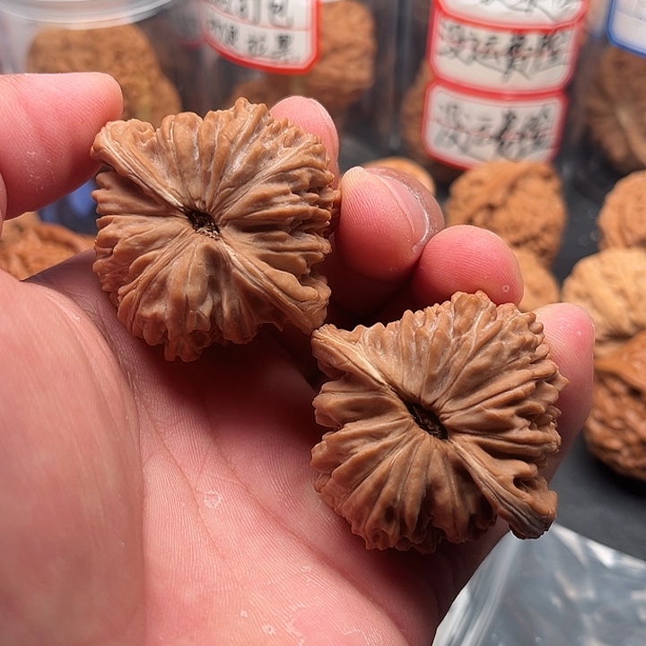 把件文玩核桃四座楼47