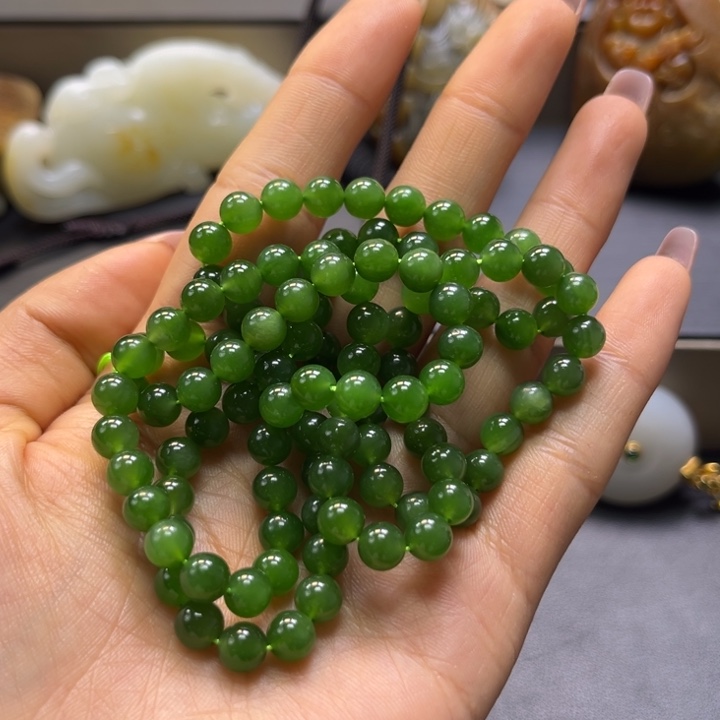 和田玉（糖玉）戒指未镶嵌雪*