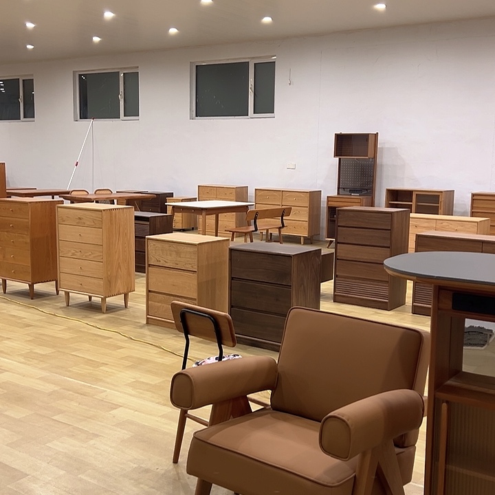 北美材样品樱桃木沙发椅不退不换