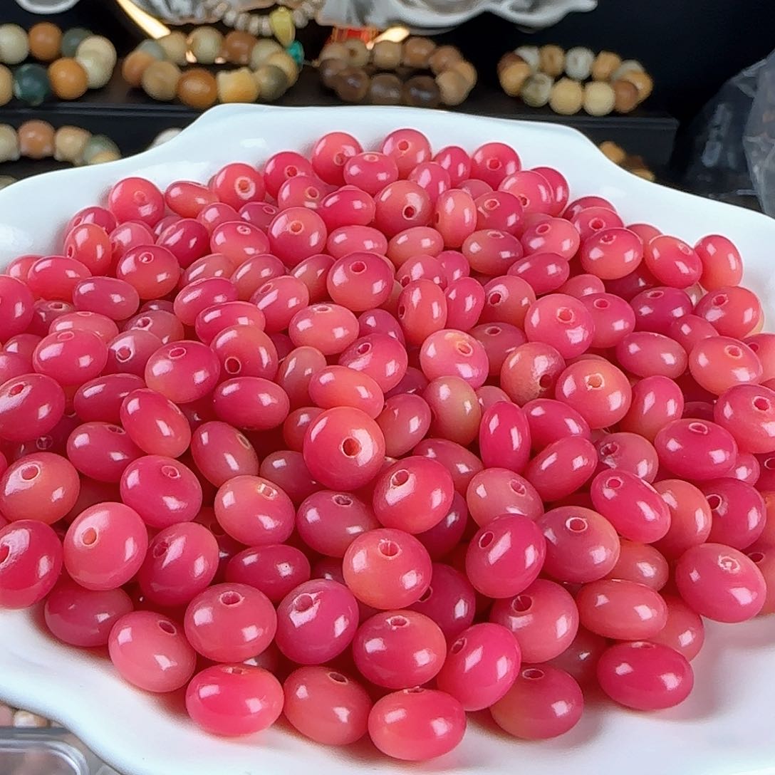 菩提根/象牙果吊坠卡6×9杨梅飘花算盘100卡牌➕20备珠