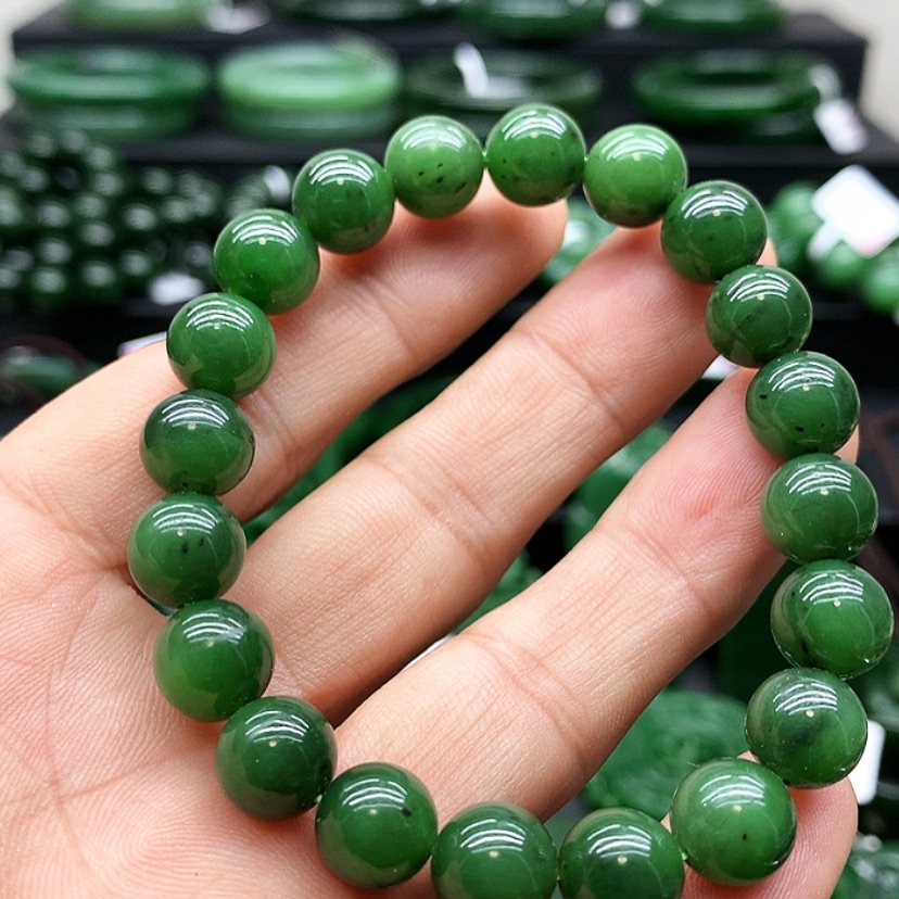 【闪购商品】和田玉（碧玉）手链未镶嵌