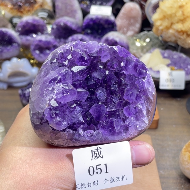 水晶未镶嵌珠宝半成品