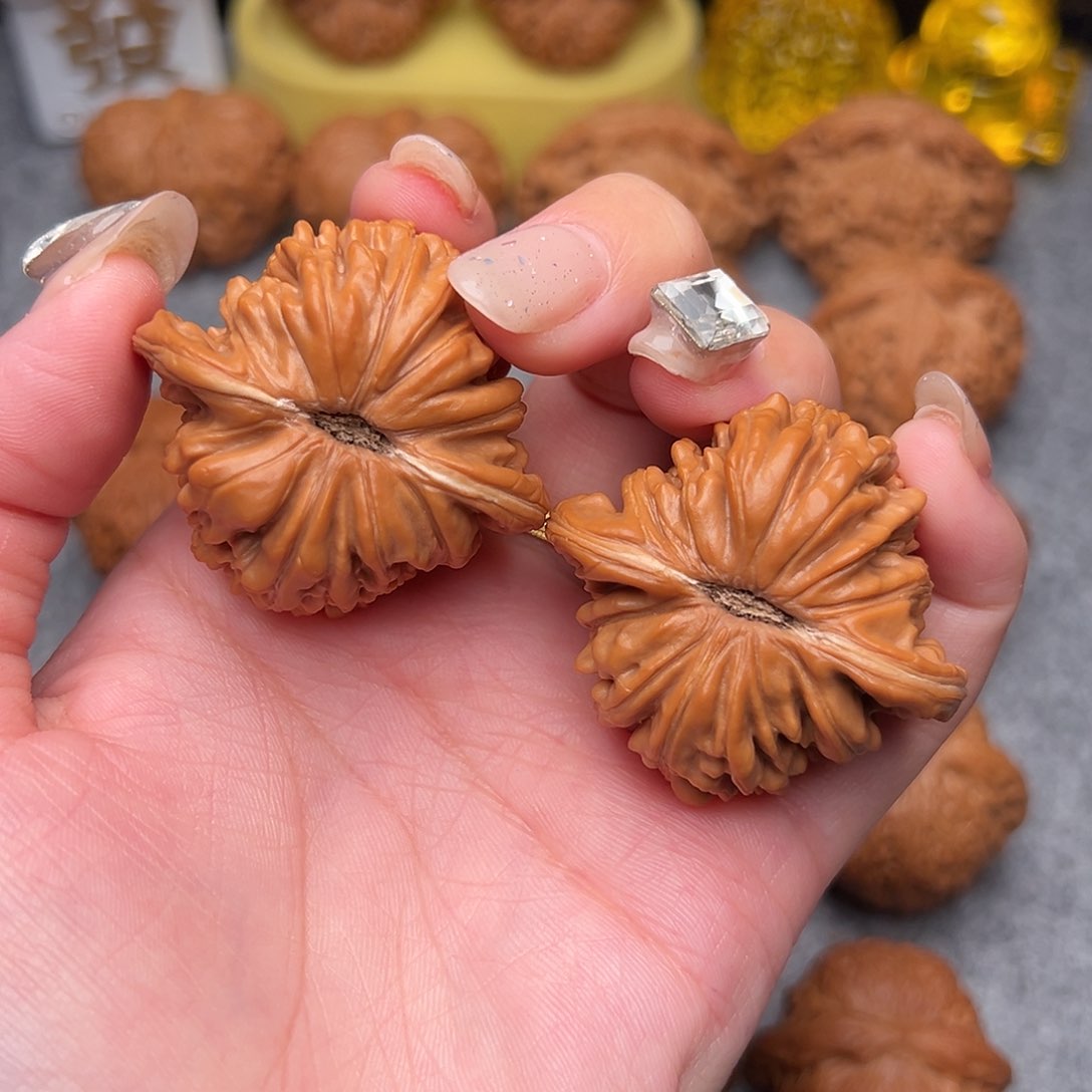 把件文玩核桃劉*序毕业精品精配汉高楼43全品绝配