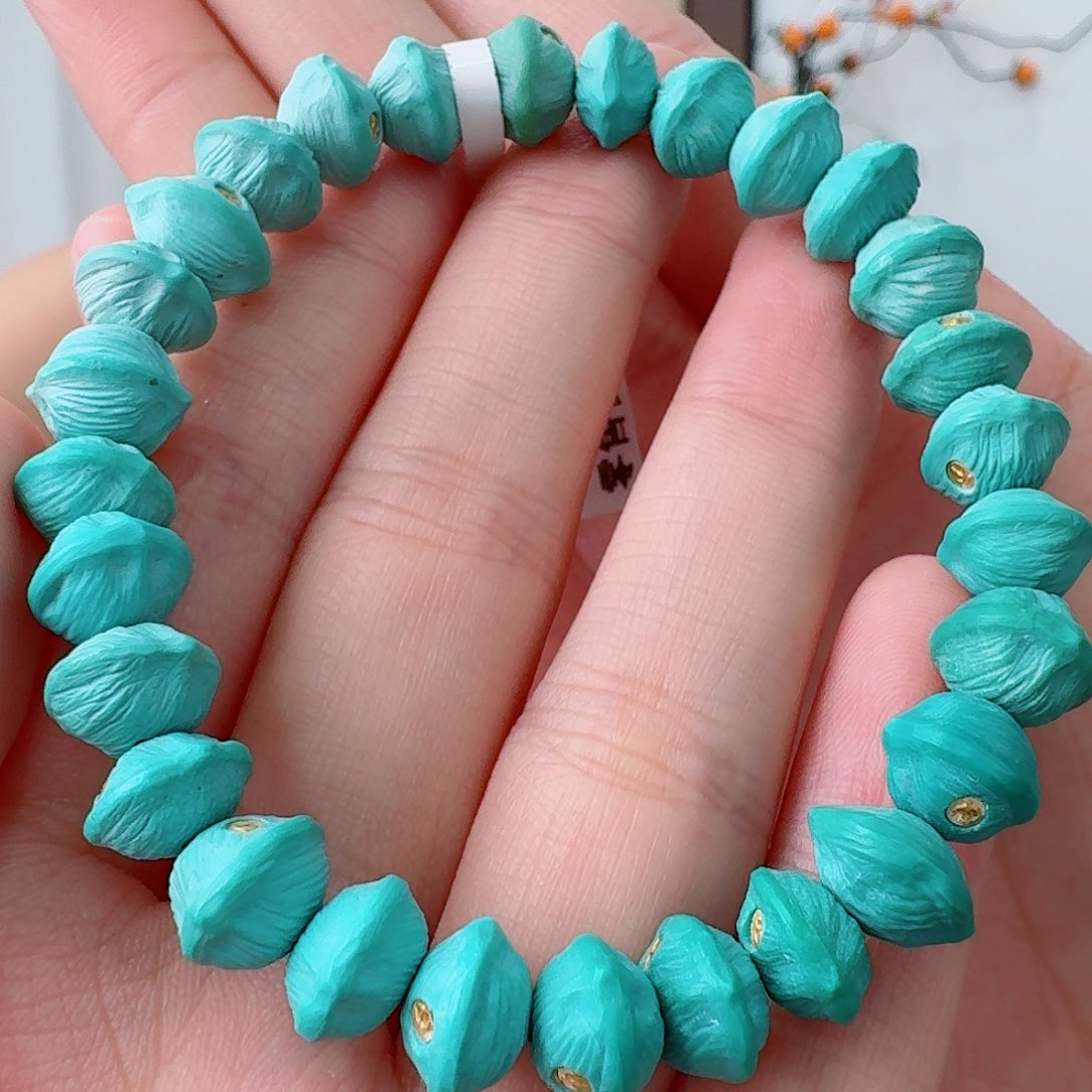 未镶嵌绿松石珠宝奇石