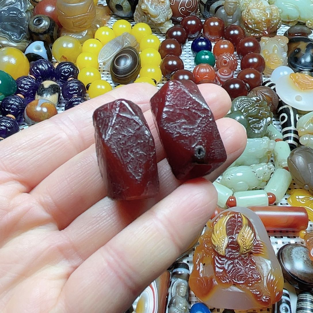 玛瑙/玉髓挂件未镶嵌