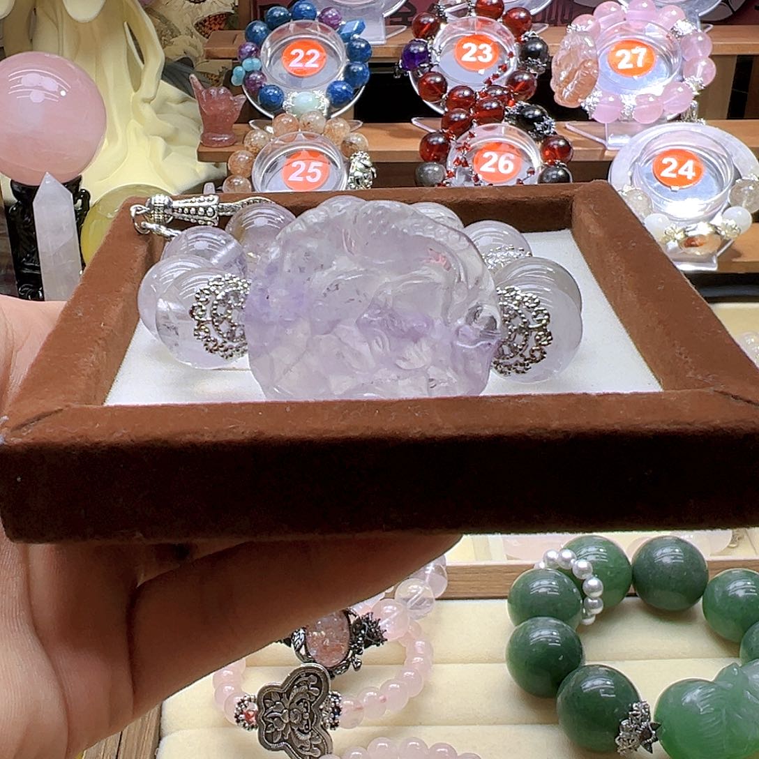 水晶手链未镶嵌水晶手链