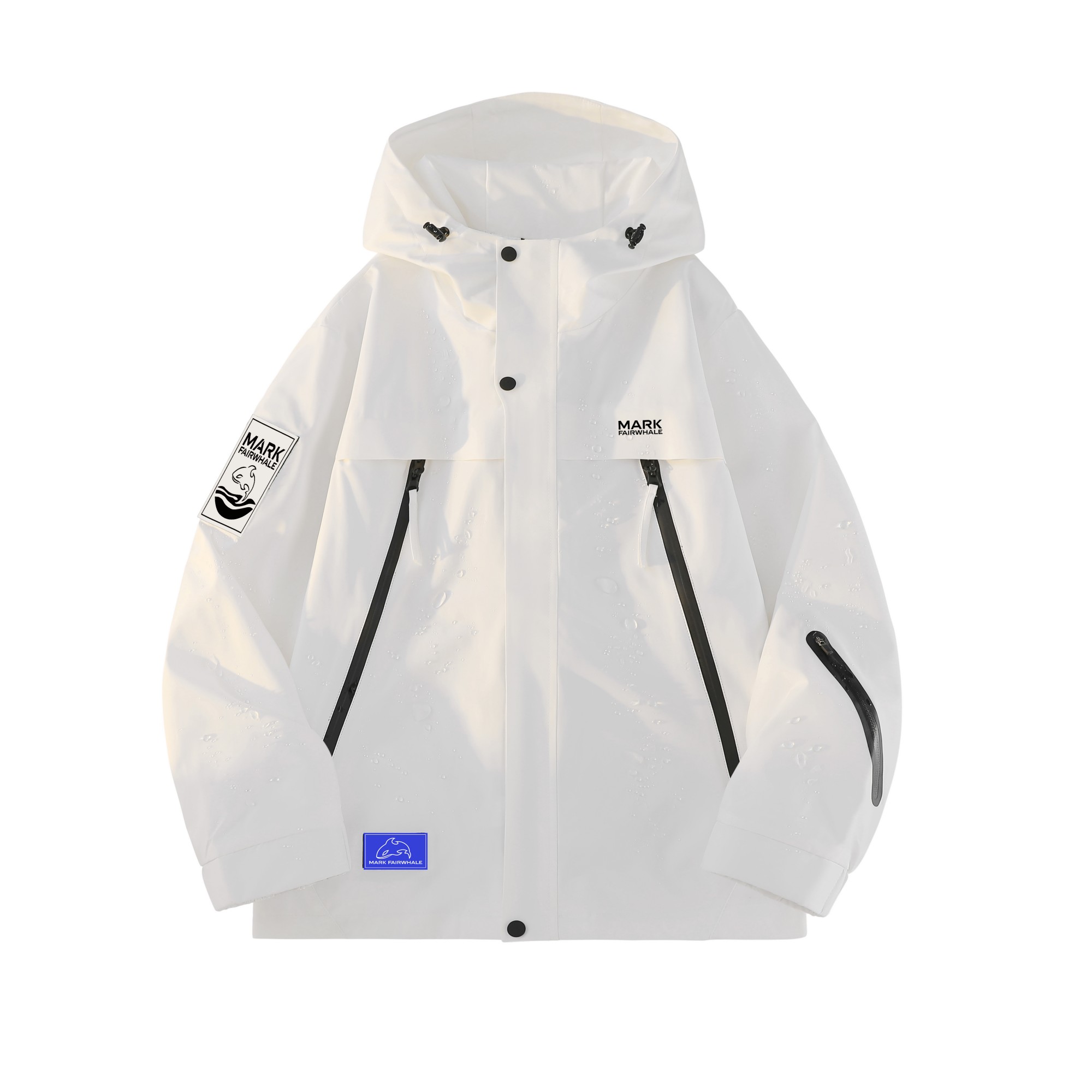 马克华菲秋冬三合一两件套抓绒夹克户外休闲防风保暖情侣同款外套