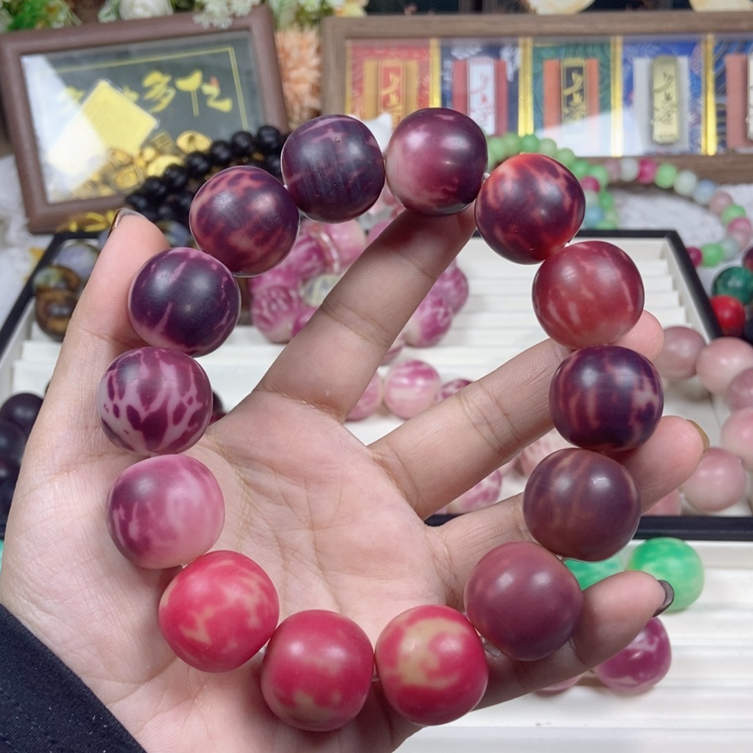 菩提根/象牙果手串卡23