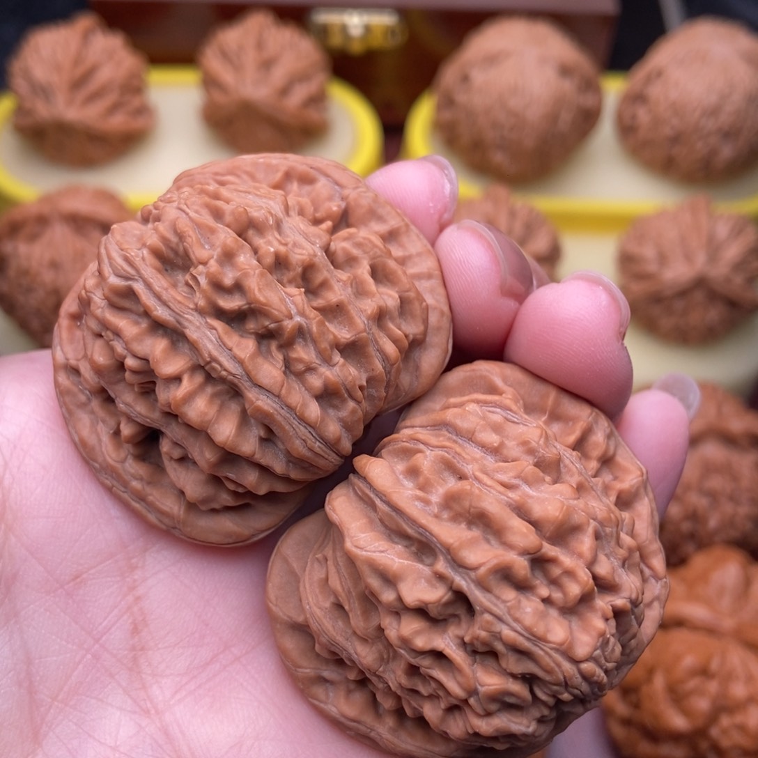 桃核把件平谷山地楼44