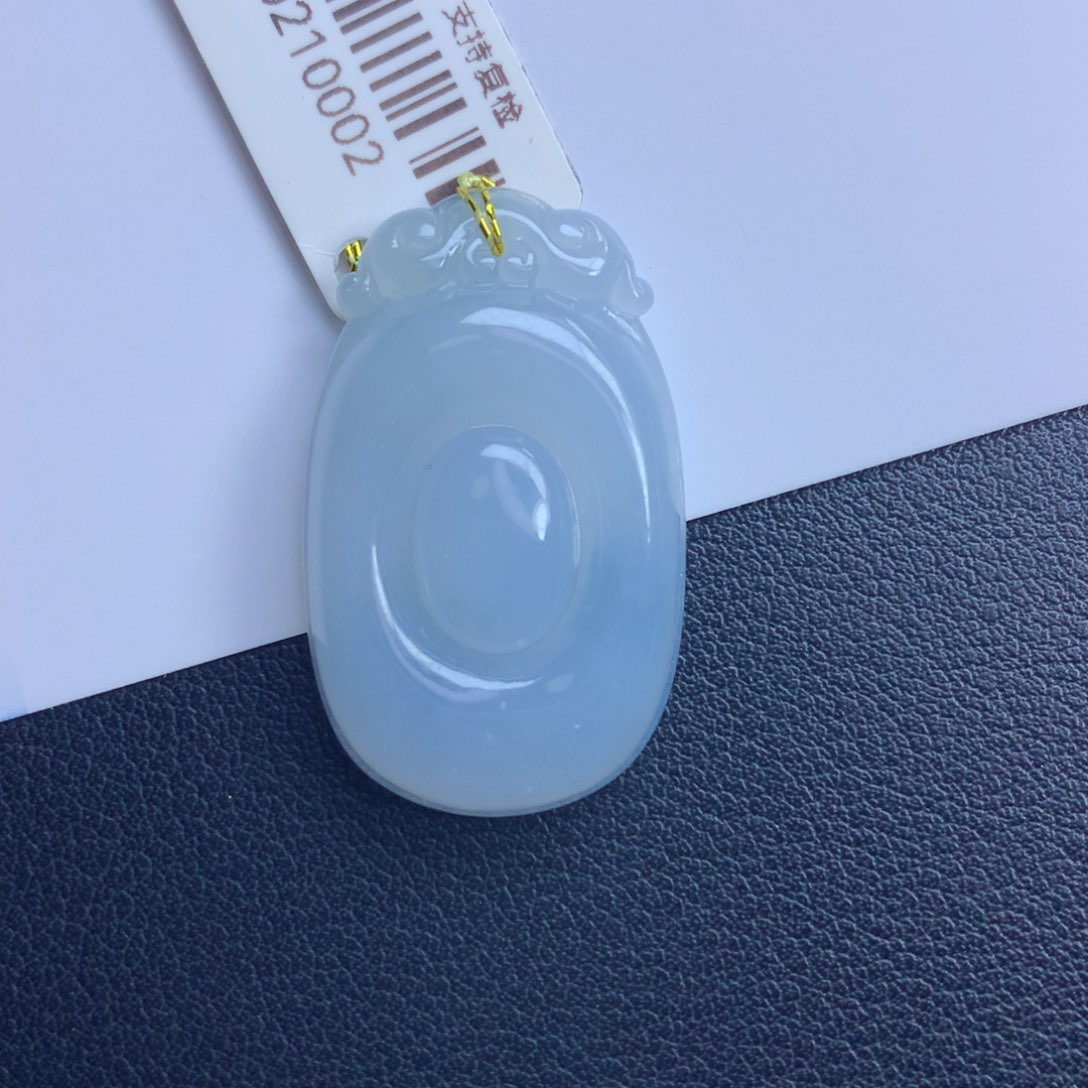 翡翠颈饰未镶嵌幸福一辈子