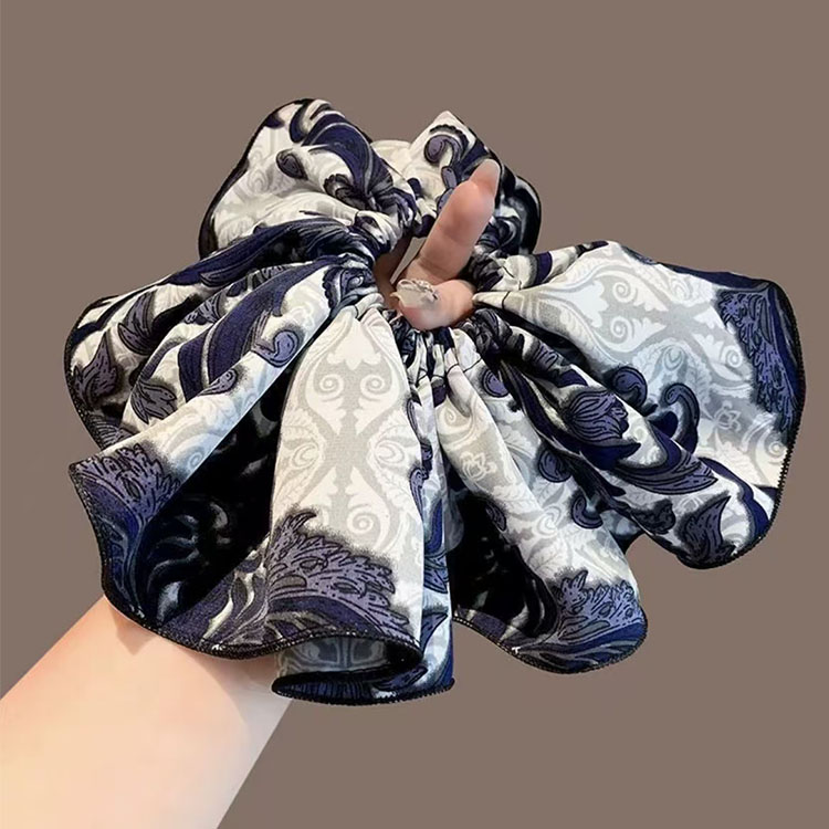 【按直播编号拍】发圈方巾蕾丝超大波点发圈大肠圈