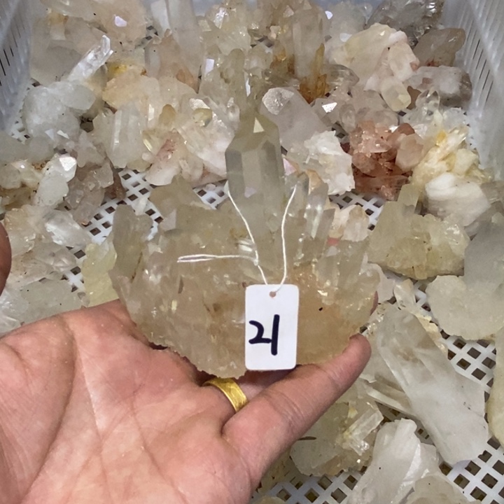 水晶水晶原石摆件未镶嵌烹*宴