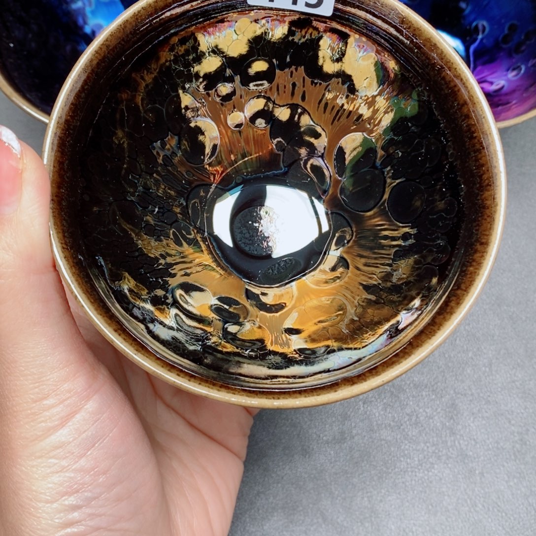 茶盏建窑建盏主人杯445