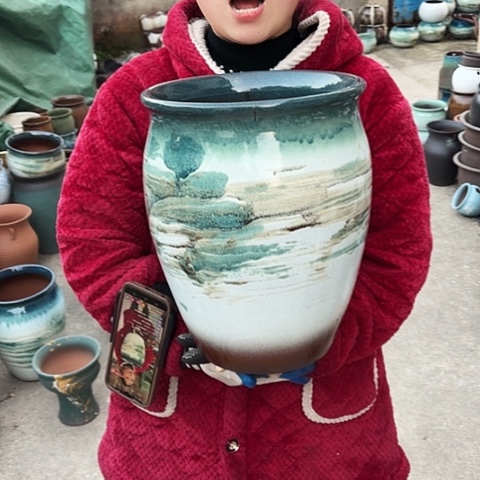 24口31高瑕疵口裂盆子 