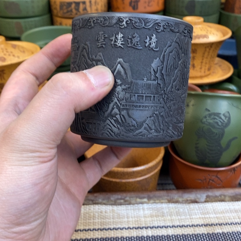 【闪购商品】紫砂公道杯宜兴全手工紫砂杯