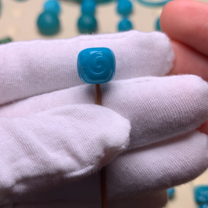 绿松石博古10.8未镶嵌