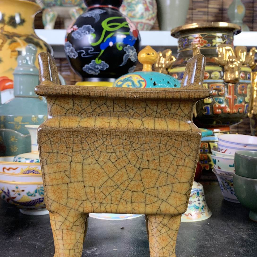 摆件瓷器真的很漂亮的