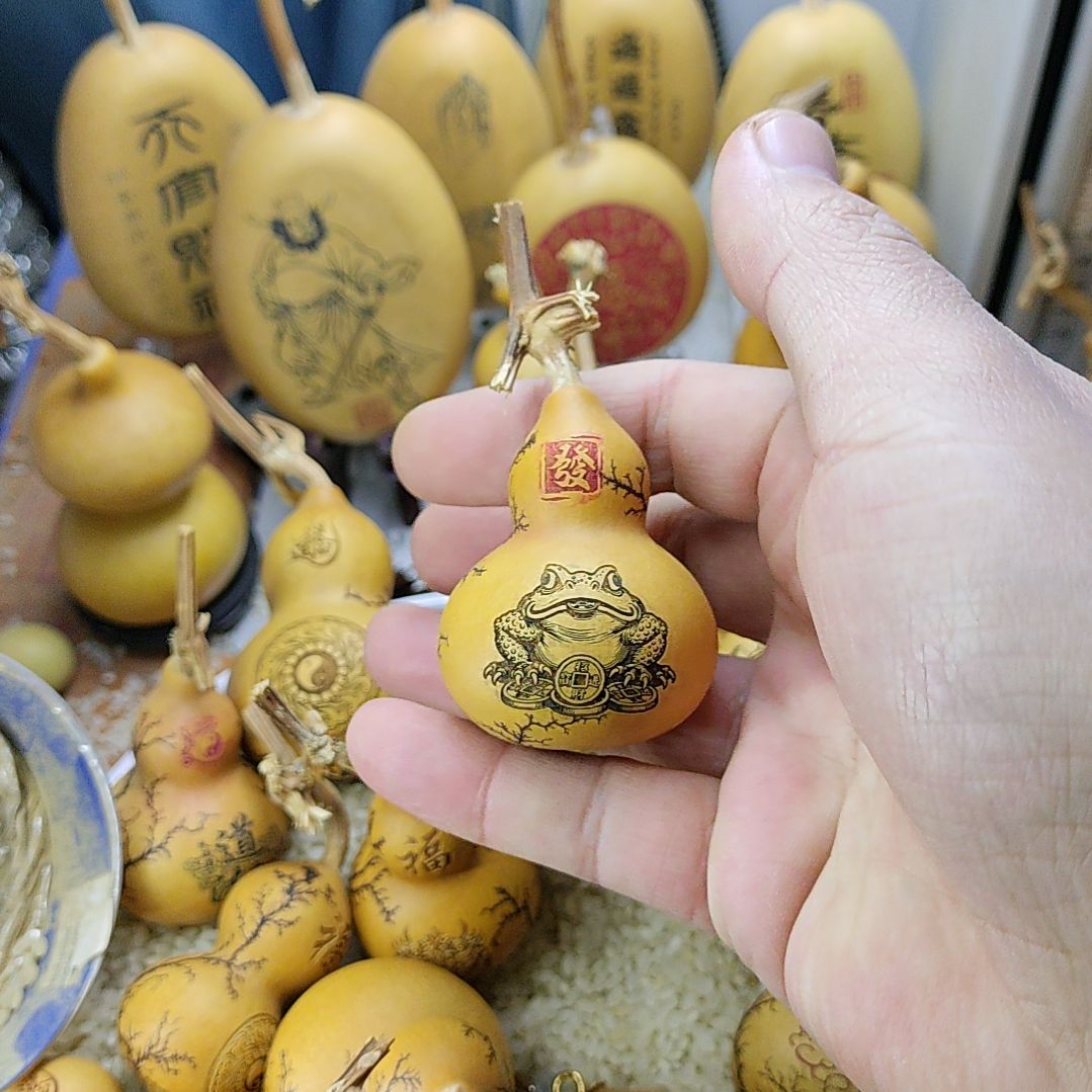 祥***饰天然葫芦电击葫芦激光雕刻葫芦