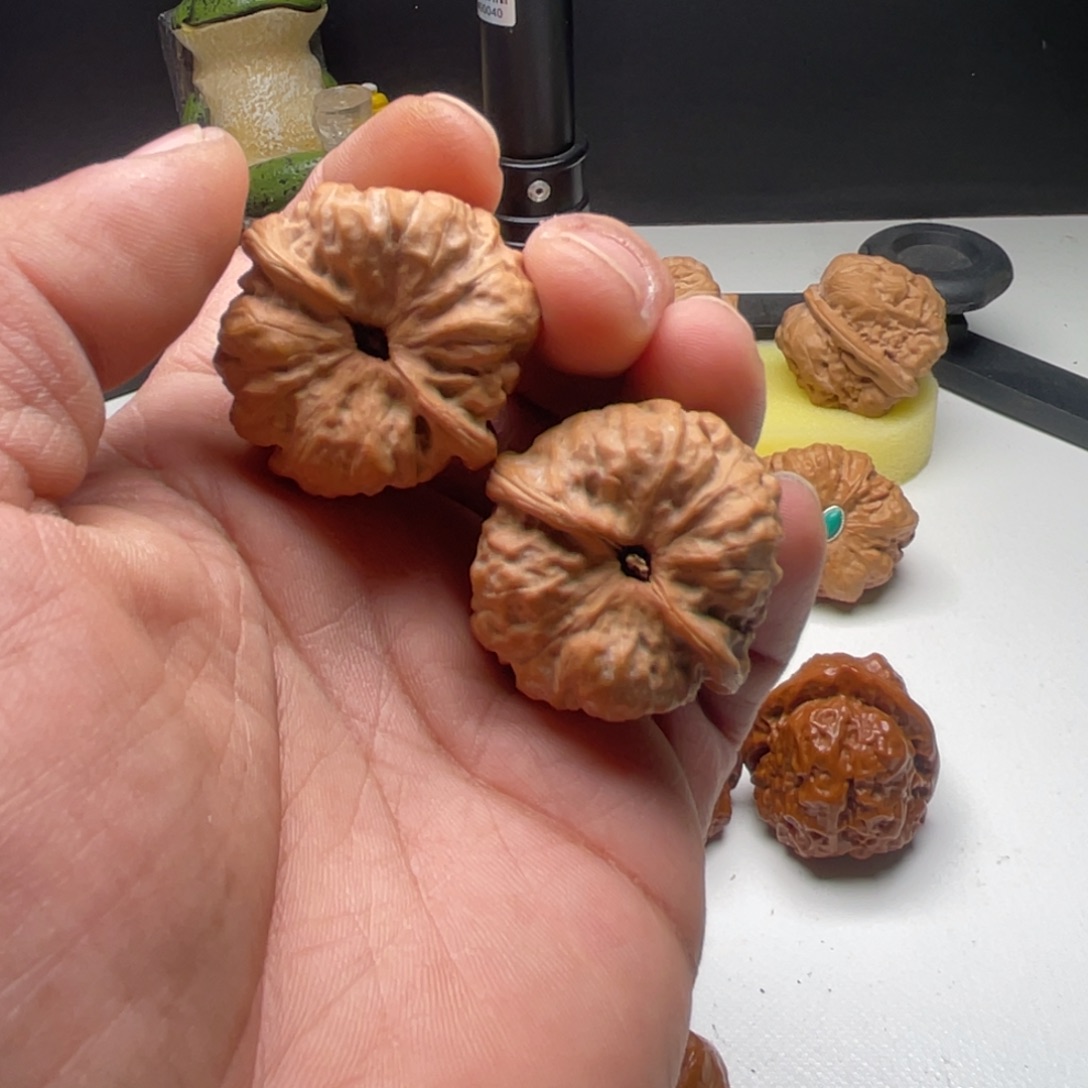 黄***困核桃蛤蟆头核桃 37