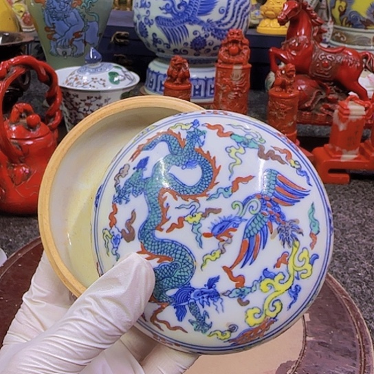 瓷片摆件家居设计的设计