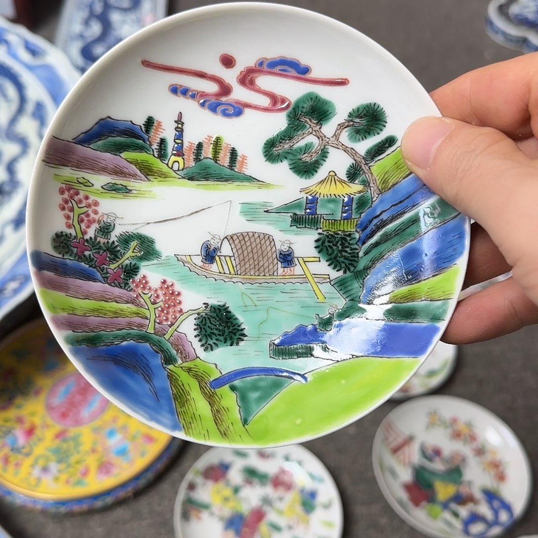 花***,瓷片瓷器的工艺技术与