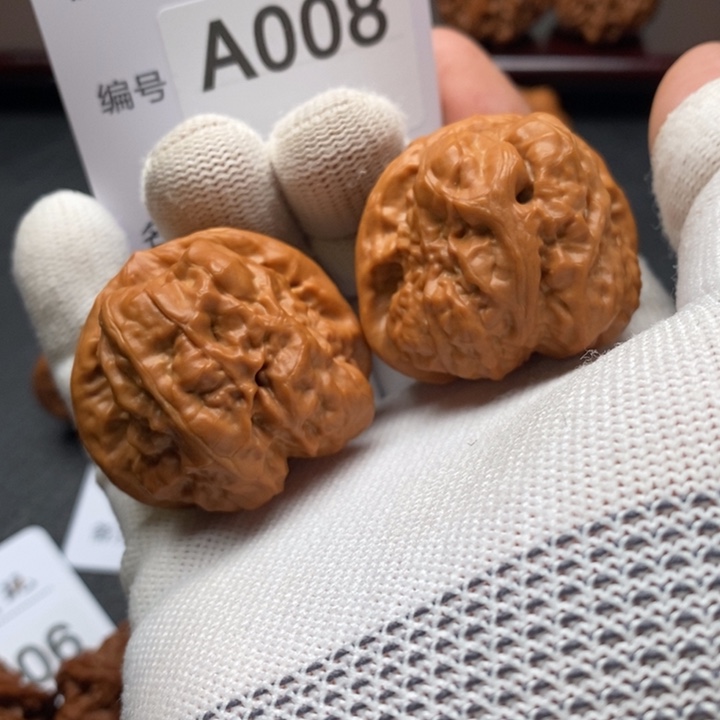 文玩核桃把件蛤蟆008