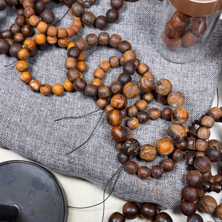 贡木把件手串手串