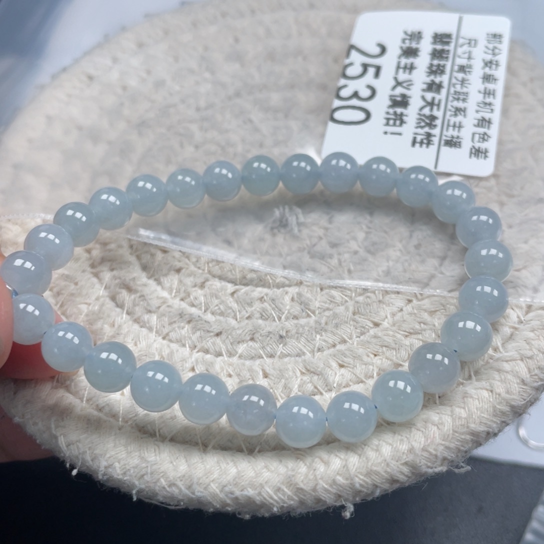 翡翠未镶嵌手链天然A货缅甸翡翠7