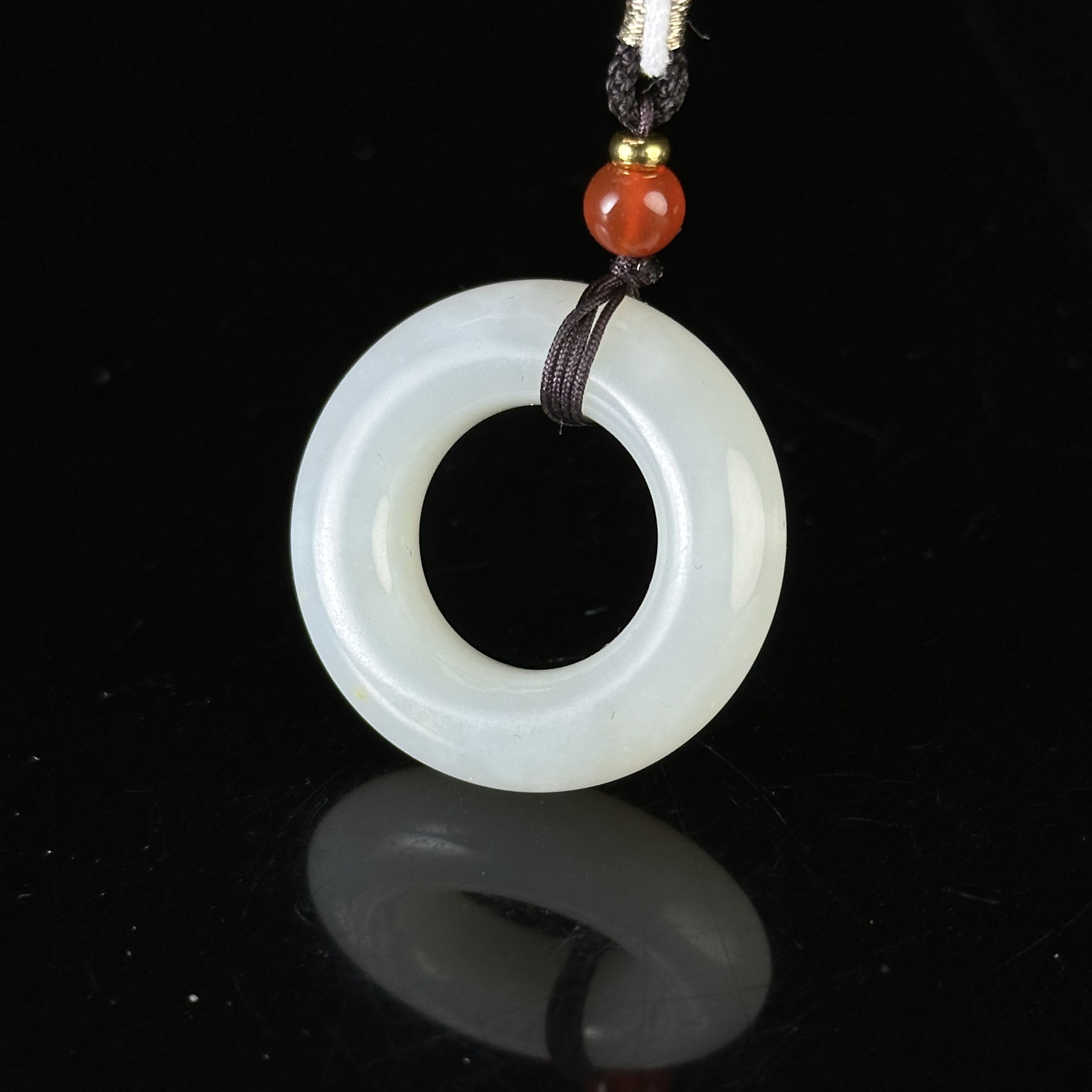 清和田玉环形佩 福利品 ZR401230041*【上海兰馨】