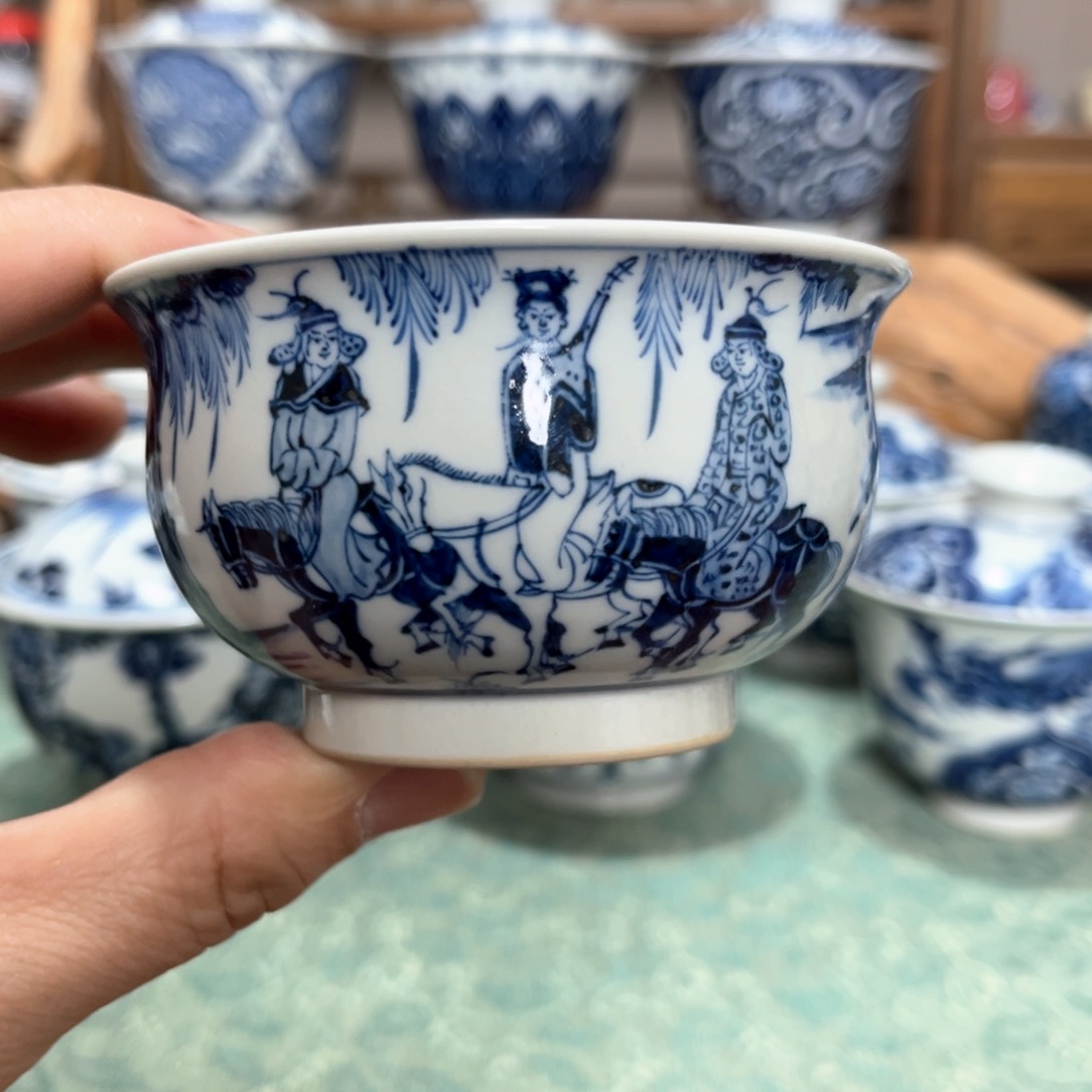 翰林瓷轩昭君出塞卢氏杯