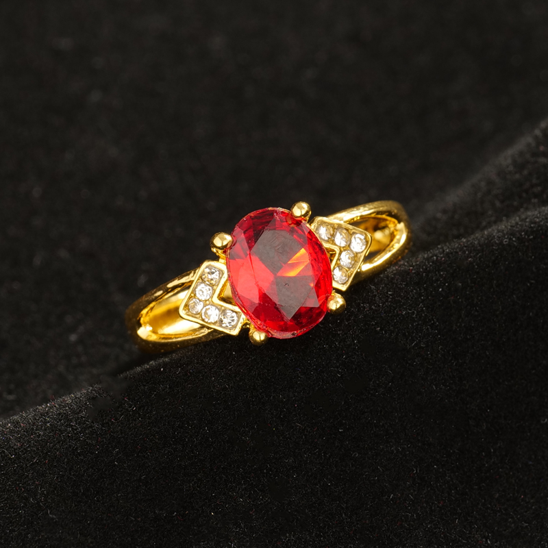 合金戒指 【艺馨专享】精美鸽子蛋戒指 YX806