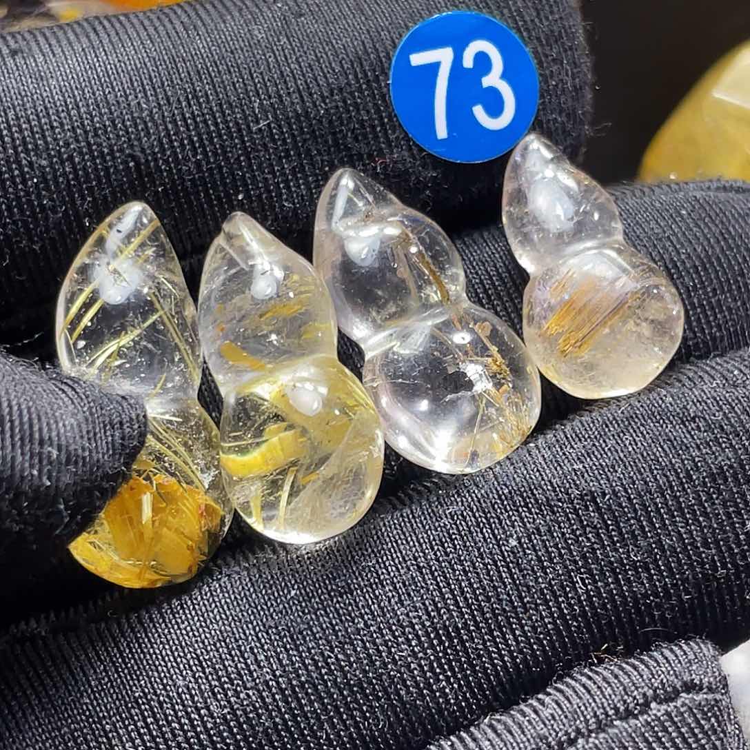 水晶吊坠未镶嵌水晶弦*