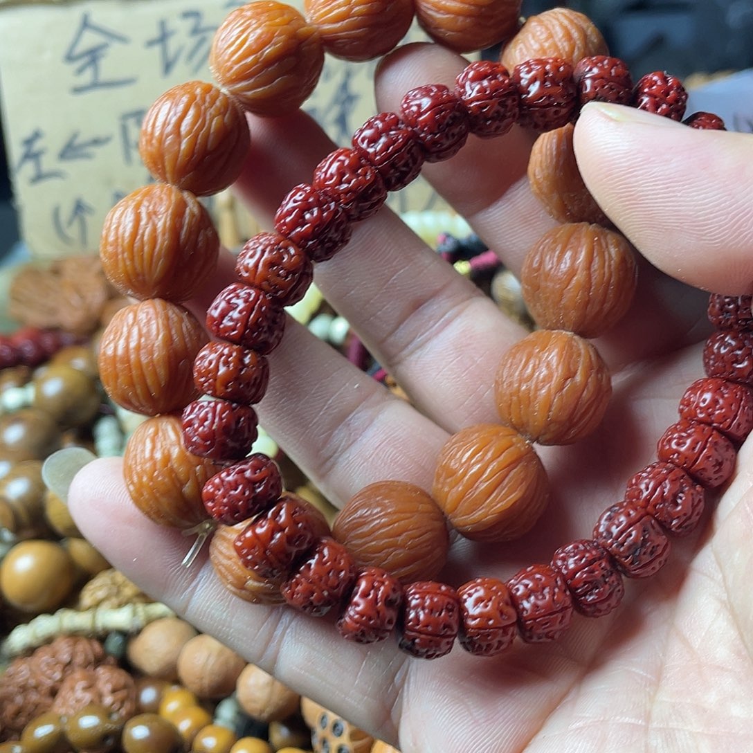 佛螺菩提吊坠两件套