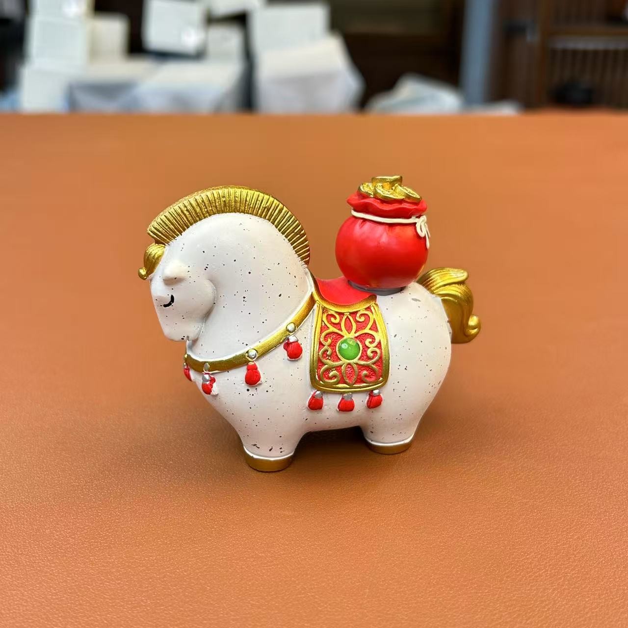 G3499-马上发财小摆件茶宠