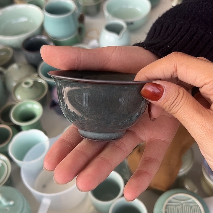 小米茶器龙泉青瓷